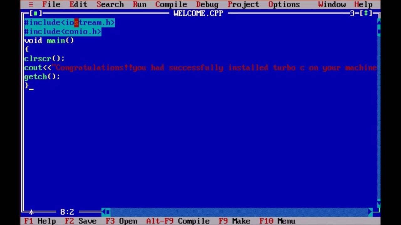 turbo c download and install windows 10
